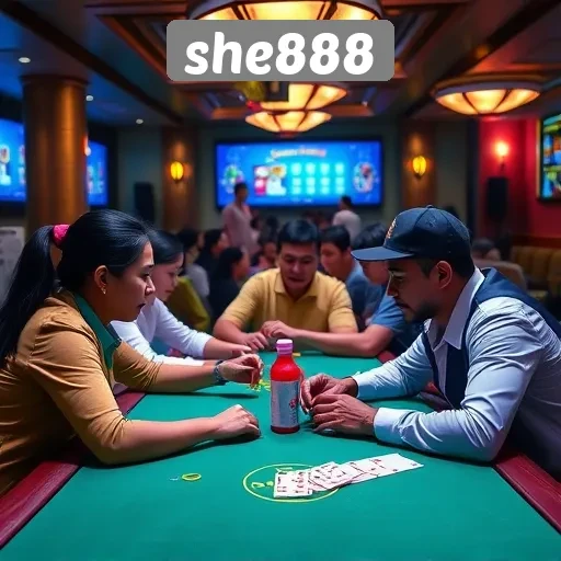 Komunitas dan Interaksi Antar Pemain di she888